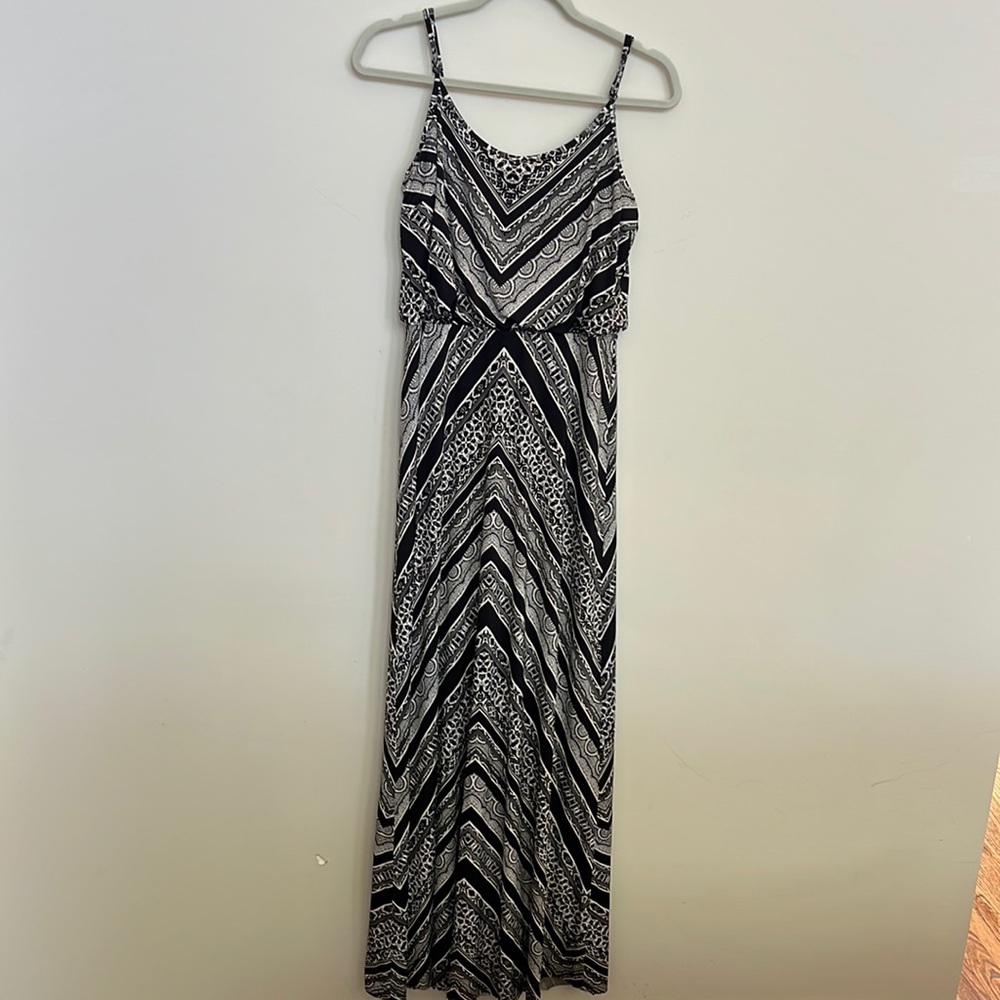 (S) Cache Maxi Dress